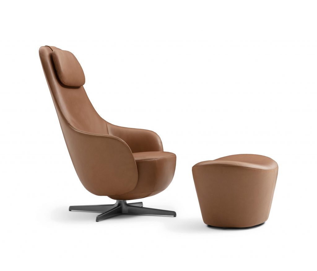 Harbor Laidback Armchair by Naoto Fukasawa for B&B Italia