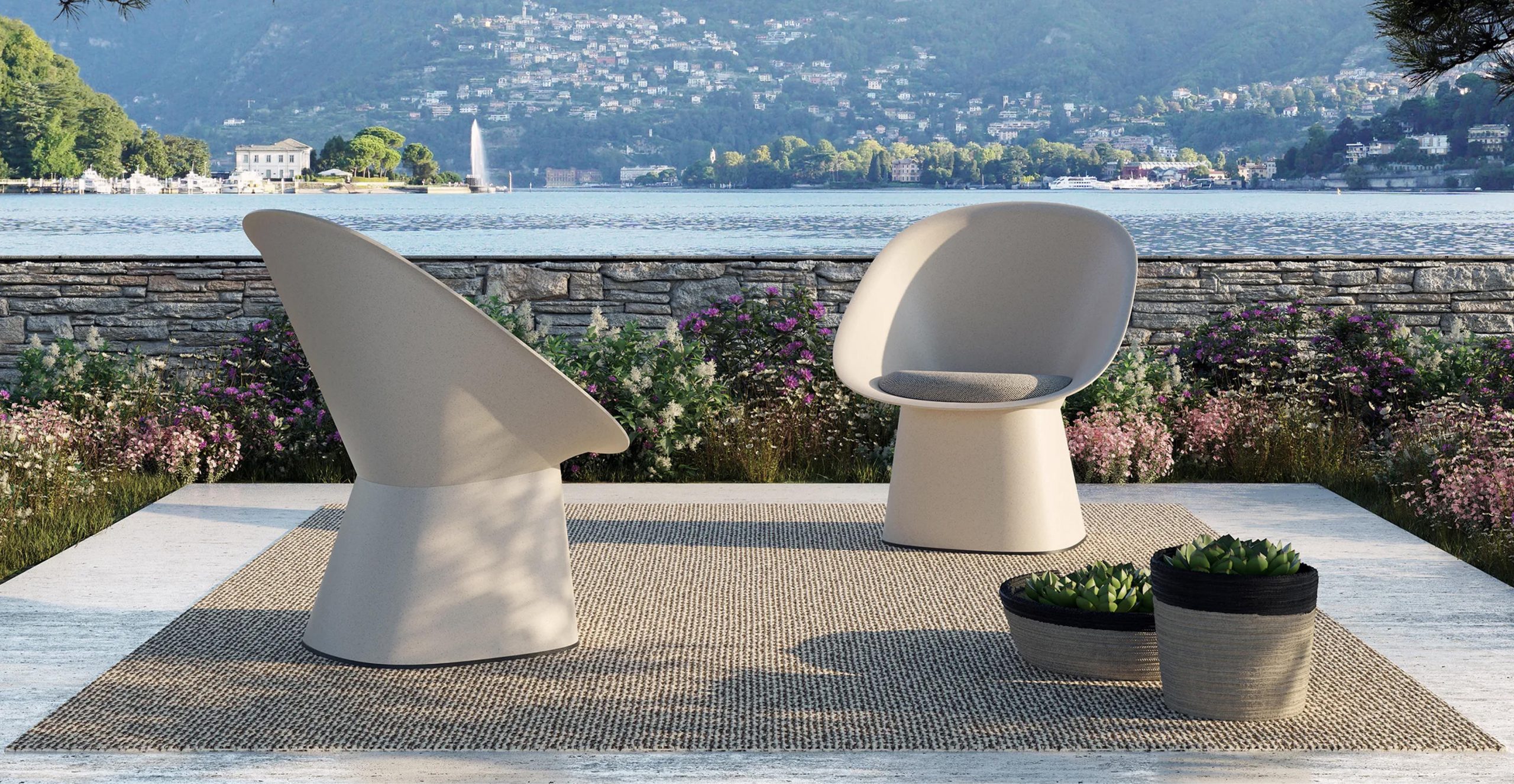 Sensu Lounge Chair by Simone Viola for TOOU