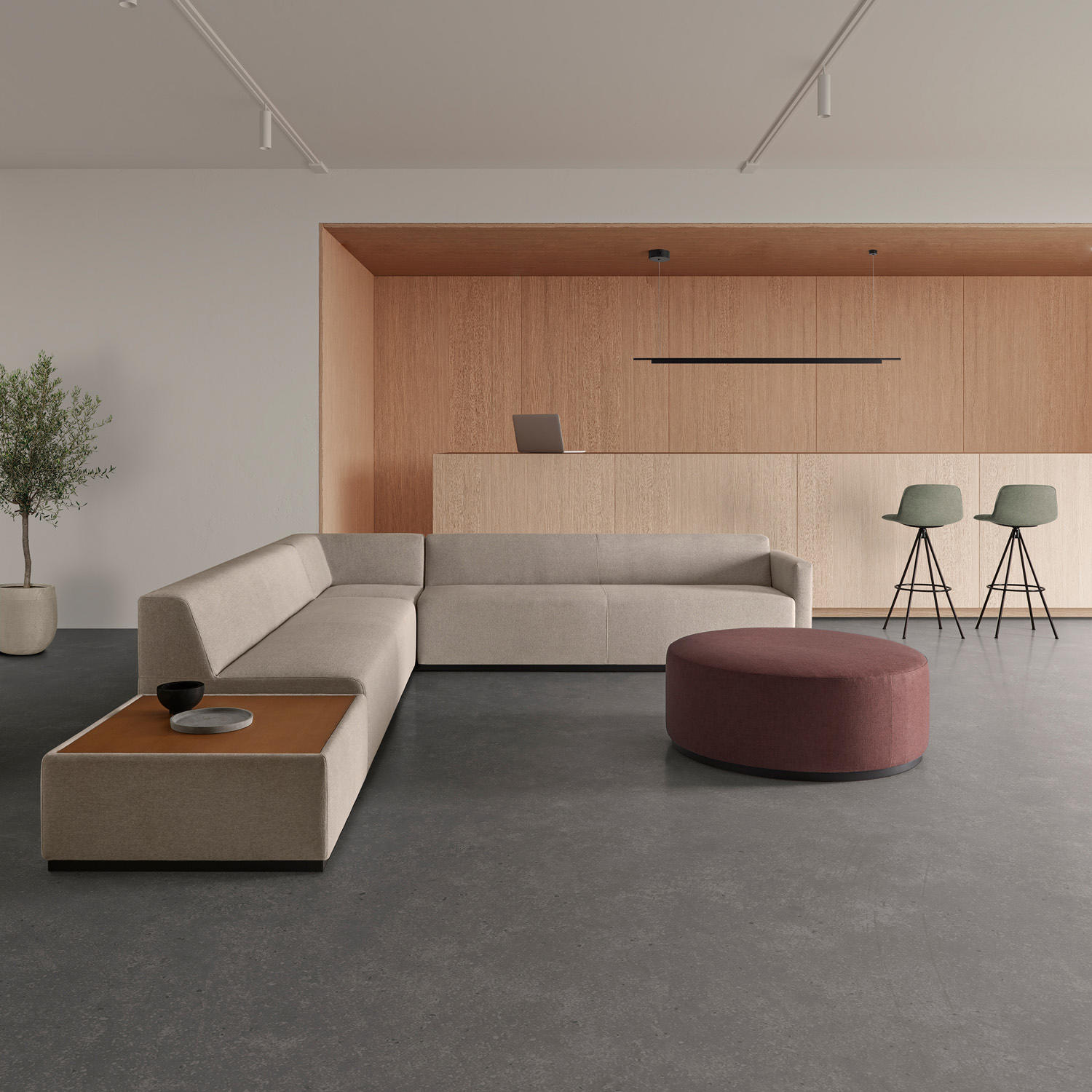 PAU Modular Sofas by Inclass