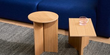 Slit Tables by HAY