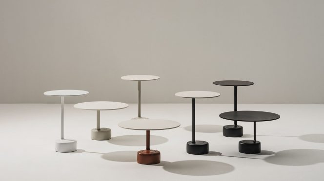 Oell Coffee & Side Tables by Jean-Marie Massaud for Arper