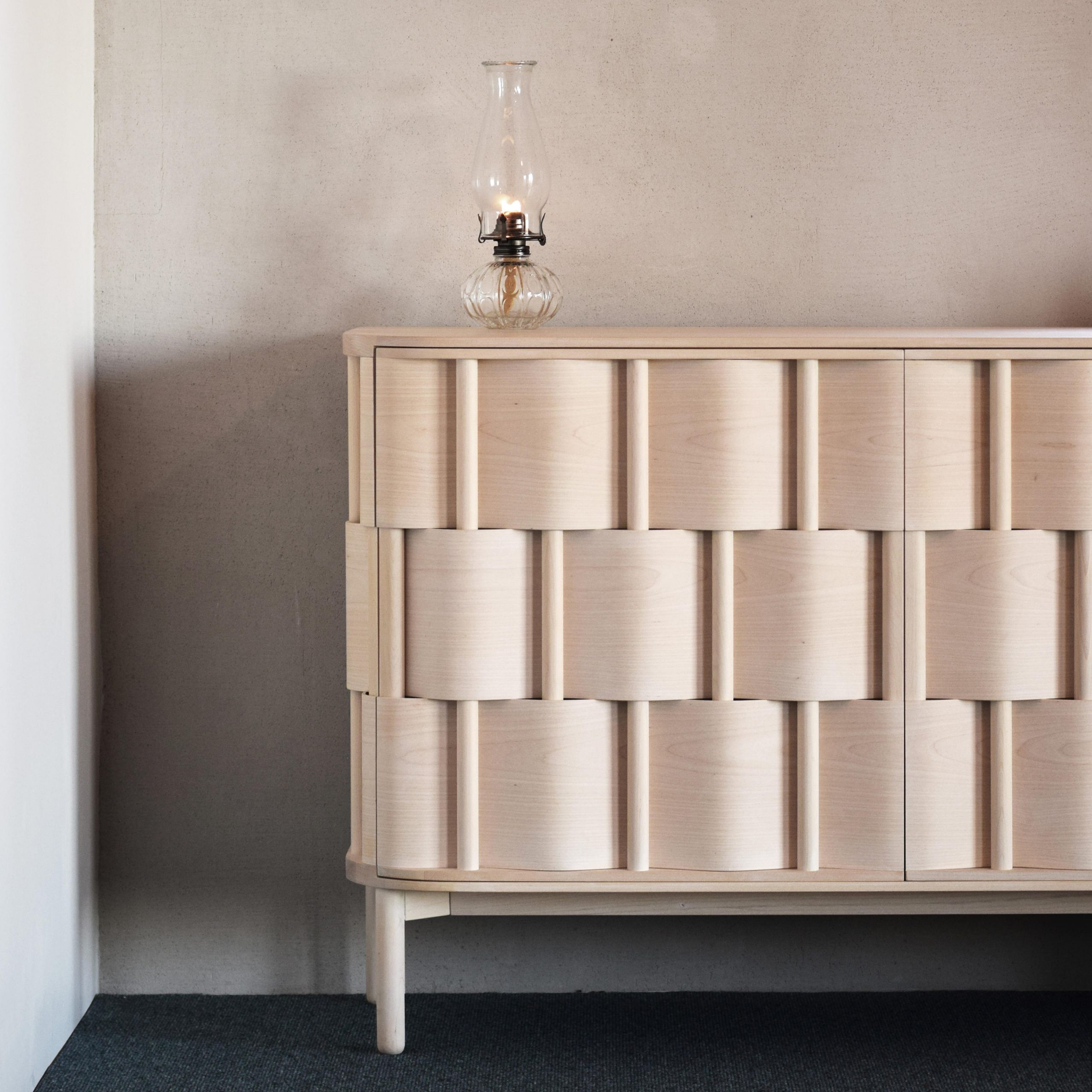 Weave Cabinets by Ringvide Studio