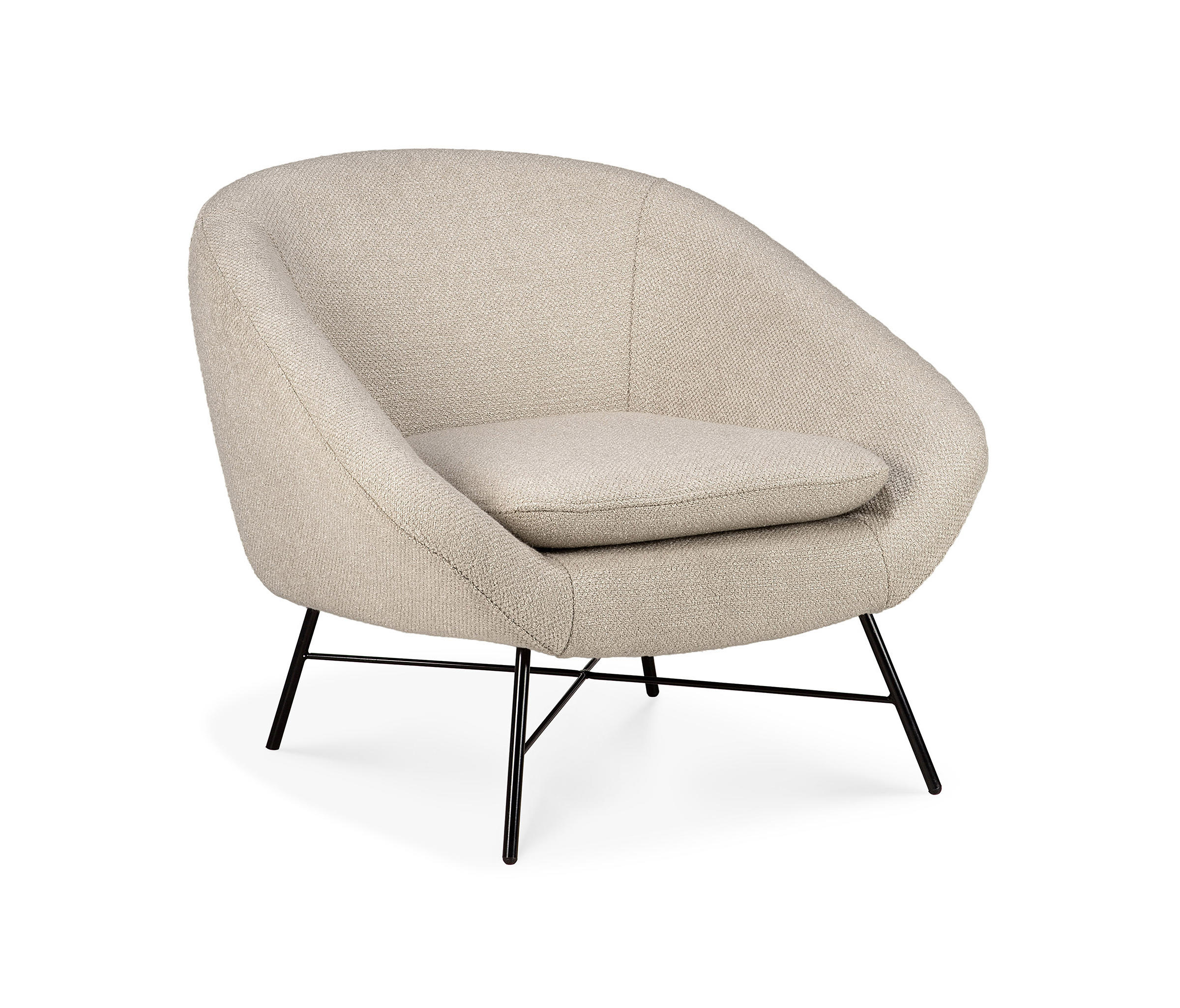 Barrow Lounge Chair by Jacques Deneef for Ethnicraft