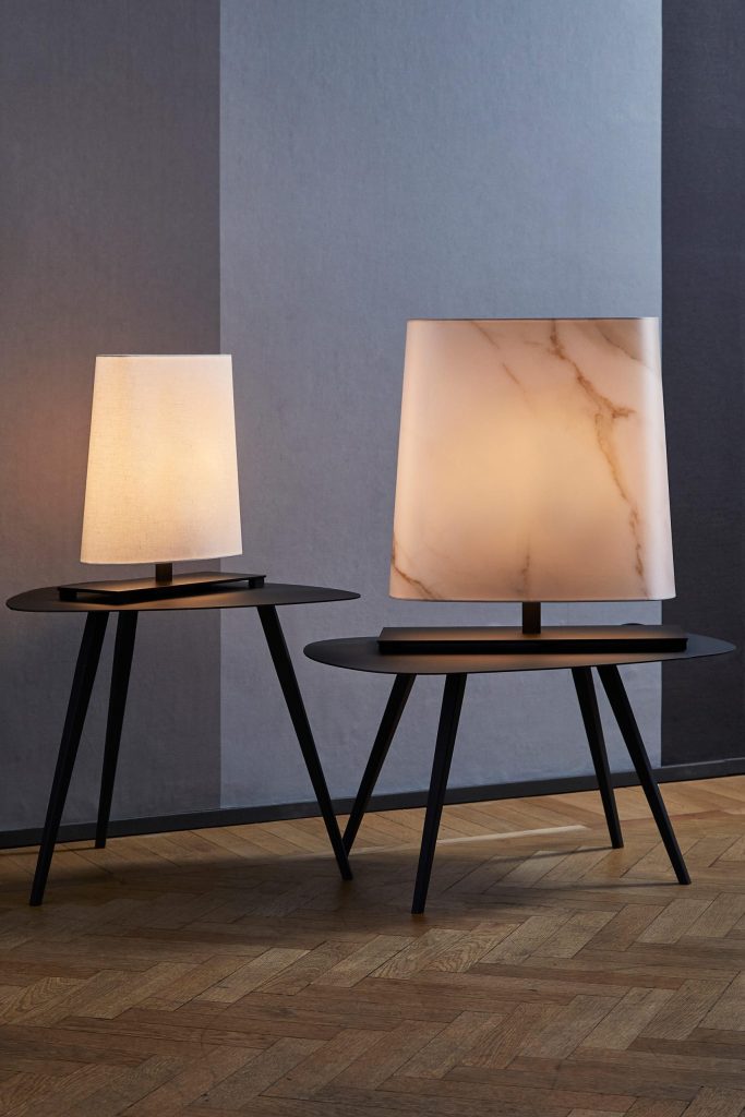 Ovale Table Lamp by Contardi