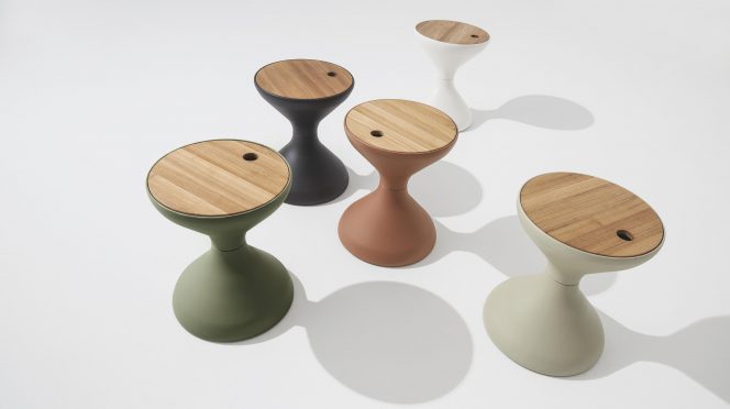 Bells Side Table by Henrik Pedersen for Gloster Furniture