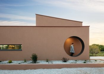 Red Soil House in Novigrad, Croatia by KONZOLA ARHITEKTURA
