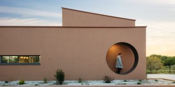 Red Soil House in Novigrad, Croatia by KONZOLA ARHITEKTURA