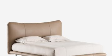 Baia Double-Size Bed by Emanuela Garbin for Flou
