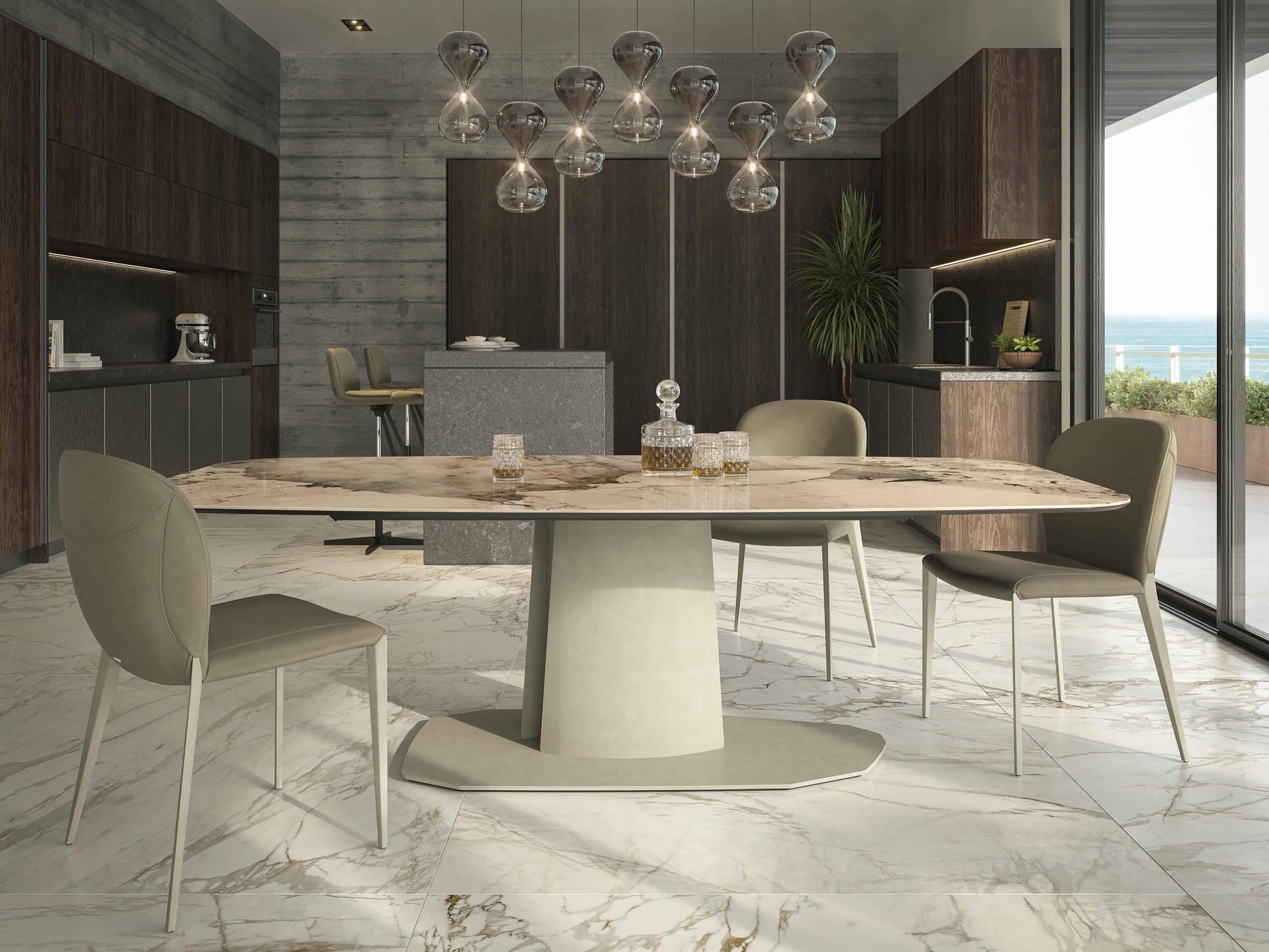 Aviator Keramik Lift Dining Table by Paolo Cattelan for Cattelan Italia
