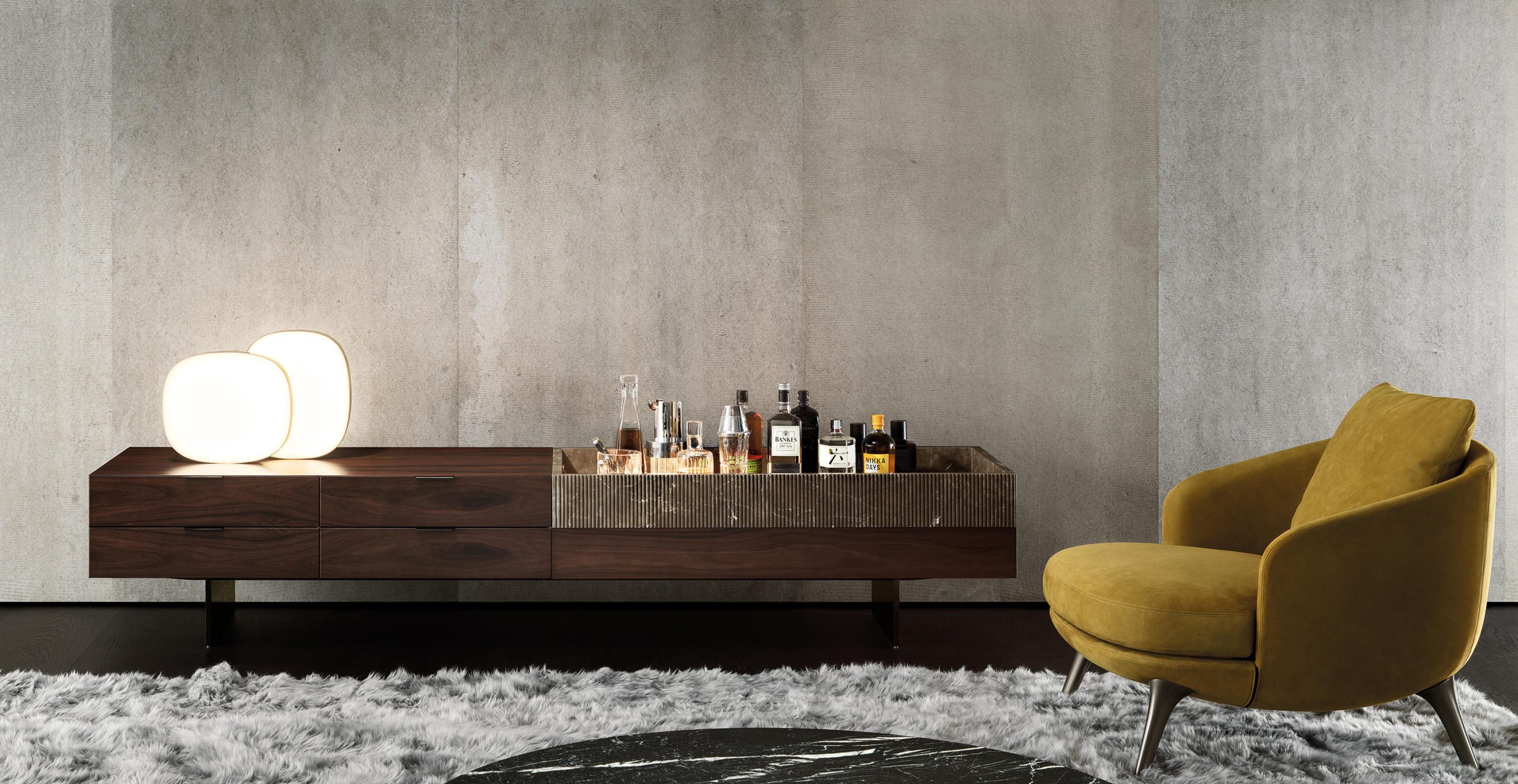 Superblocks Sideboards by Marcio Kogan for Minotti