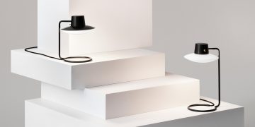 AJ Oxford Table Lamp by Arne Jacobsen for Louis Poulsen