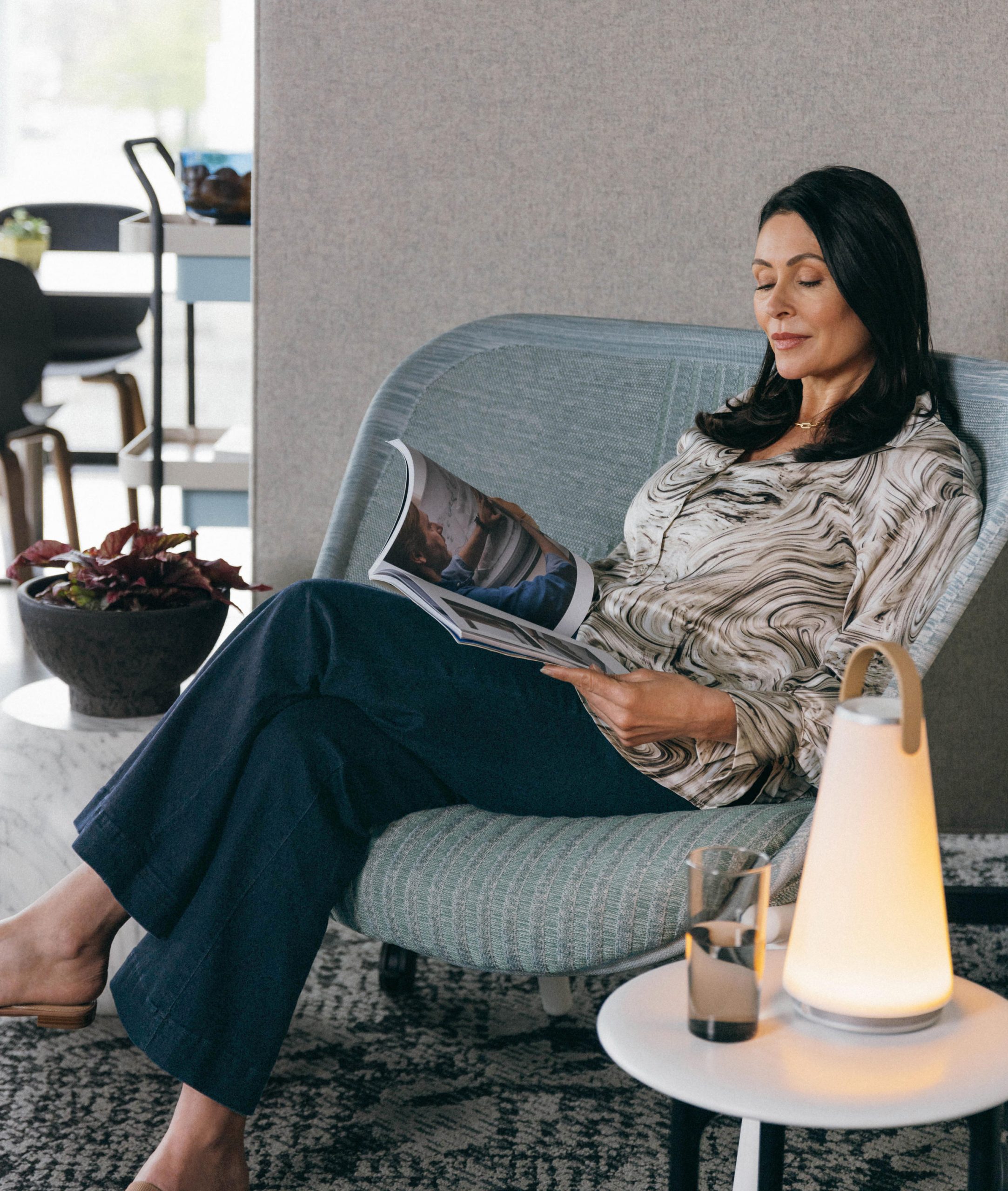 Cardigan Lounge Chair by Patricia Urquiola for Haworth