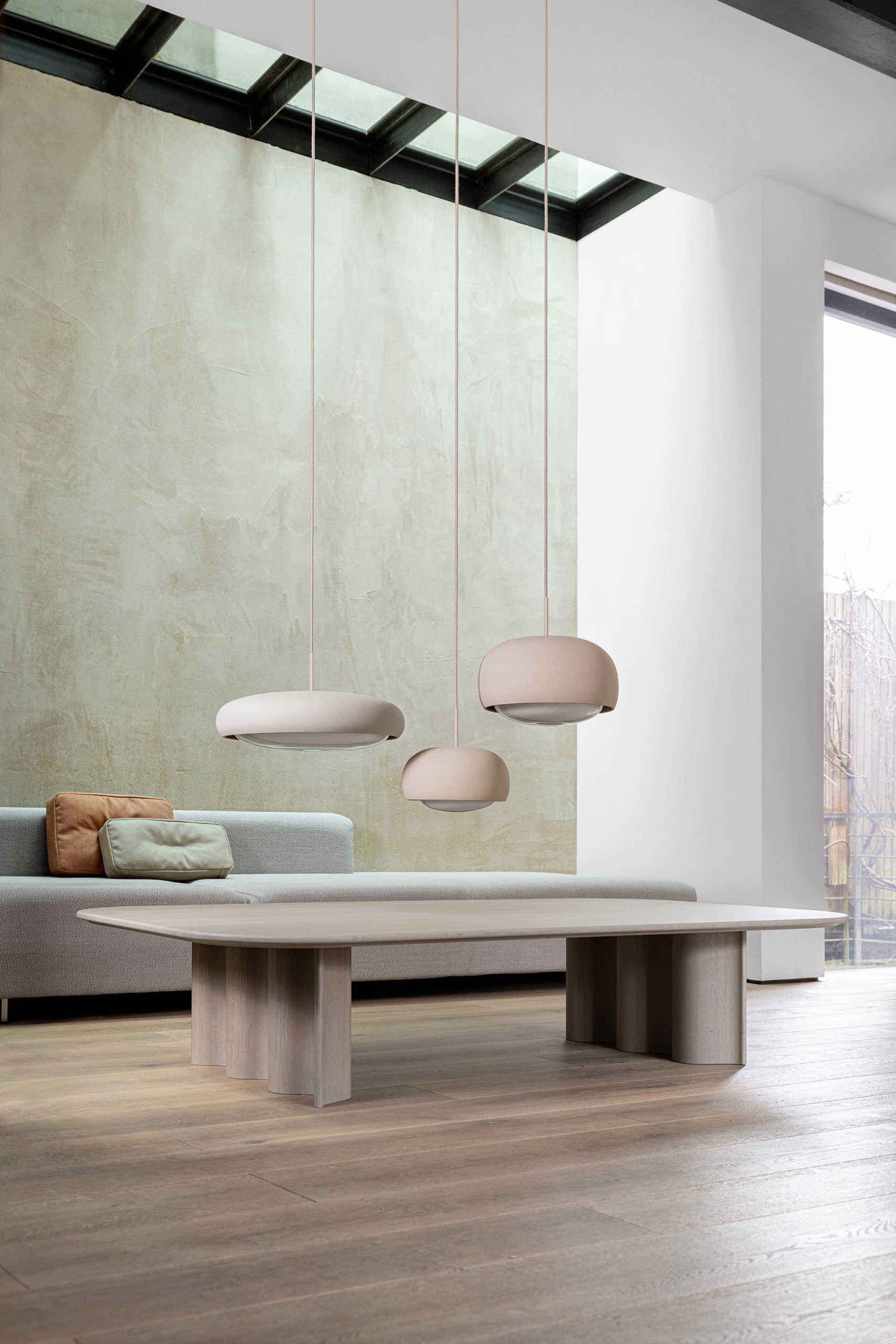 Curtain Couch Coffee Table by Läufer + Keichel for Zeitraum