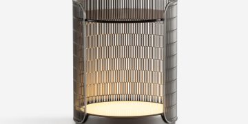 Chiaro di Luna Bedside Table by Ilenia Viscardi for Flou