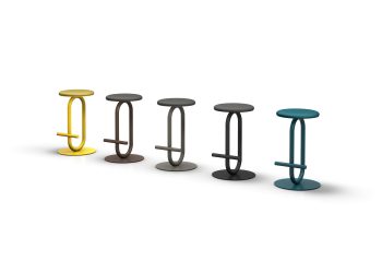 ZERO Bar Stools by Michael Schmidt for OCQ