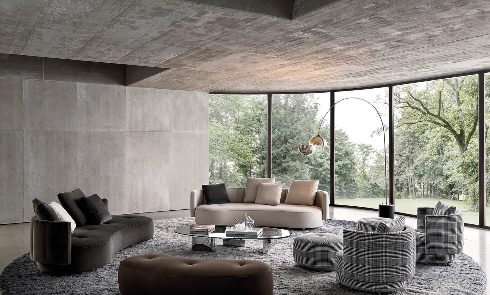 Torii Bold Seating Collection by Nendo for Minotti