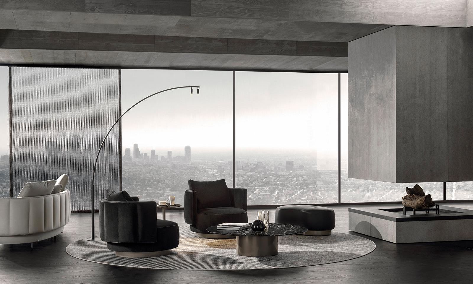 Torii Bold Seating Collection by Nendo for Minotti