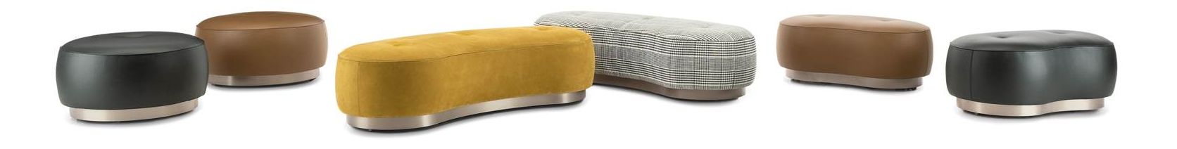 Torii Bold Seating Collection by Nendo for Minotti