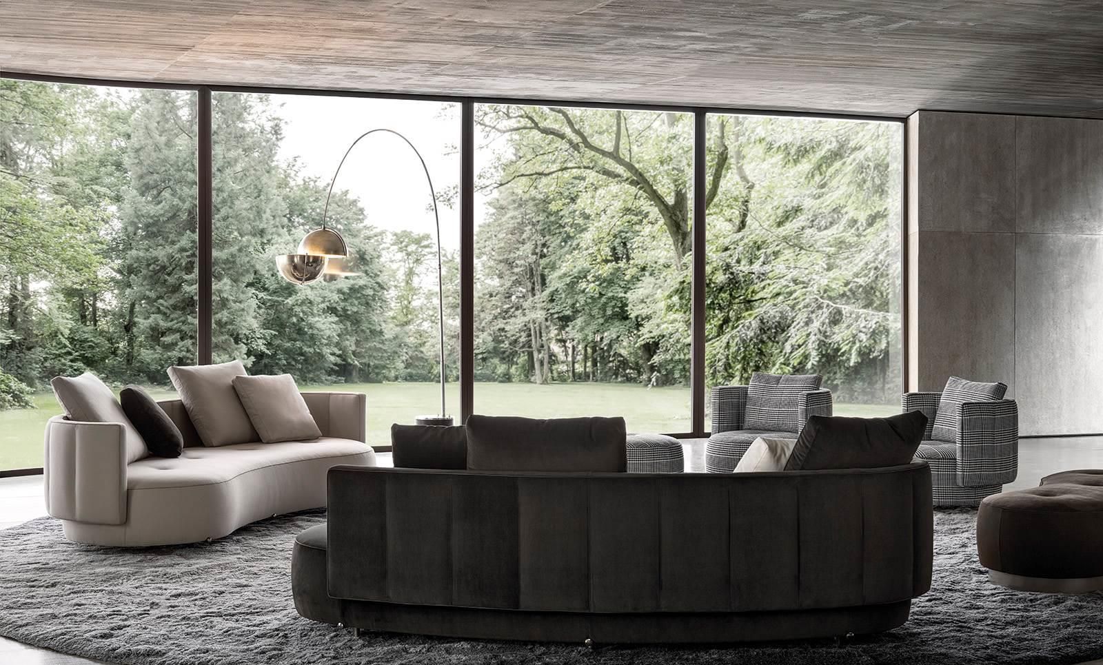 Torii Bold Seating Collection by Nendo for Minotti