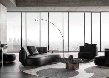 Torii Bold Seating Collection by Nendo for Minotti