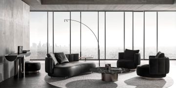 Torii Bold Seating Collection by Nendo for Minotti