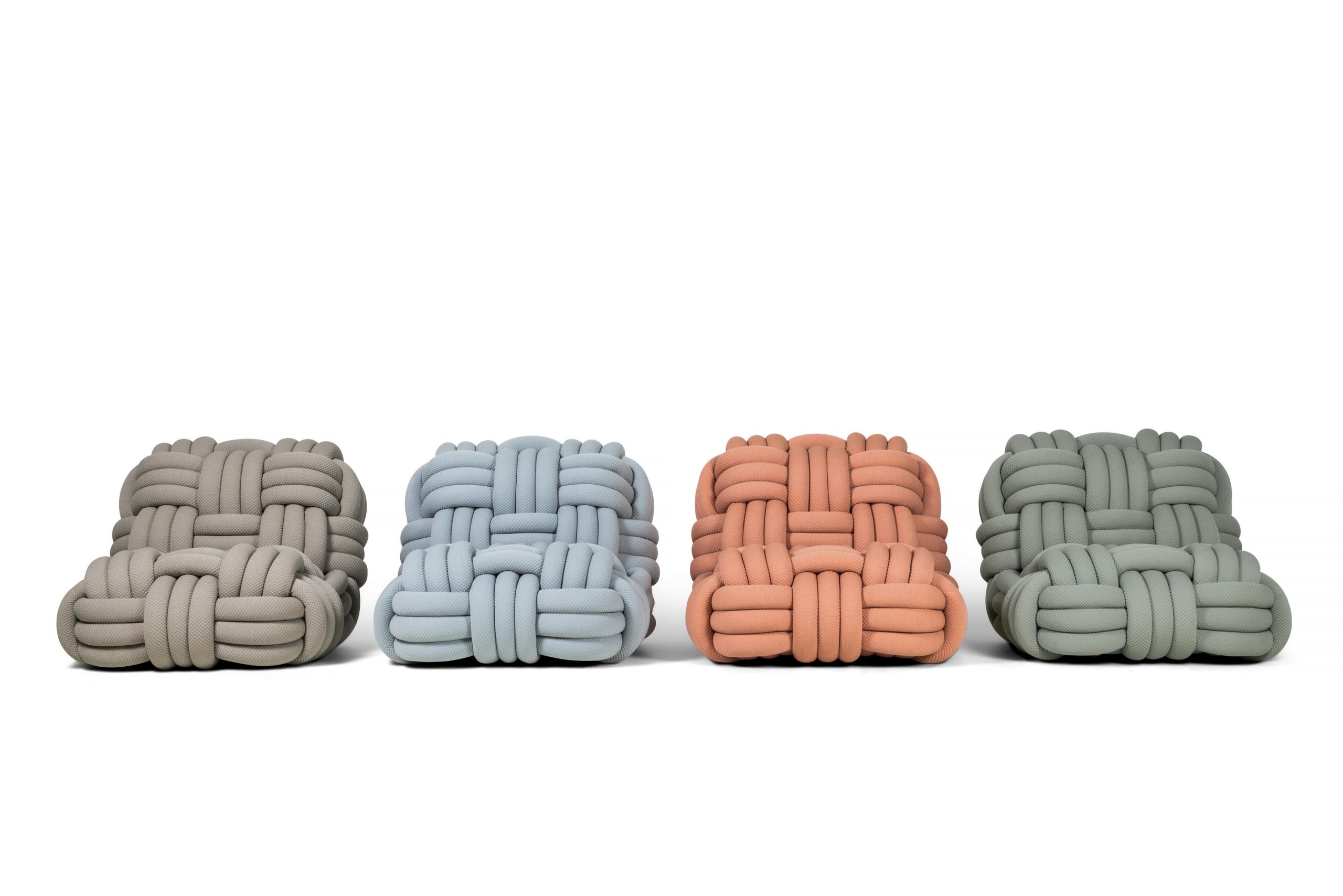 Knitty Lounge Chair by Nika Zupanc for Moooi