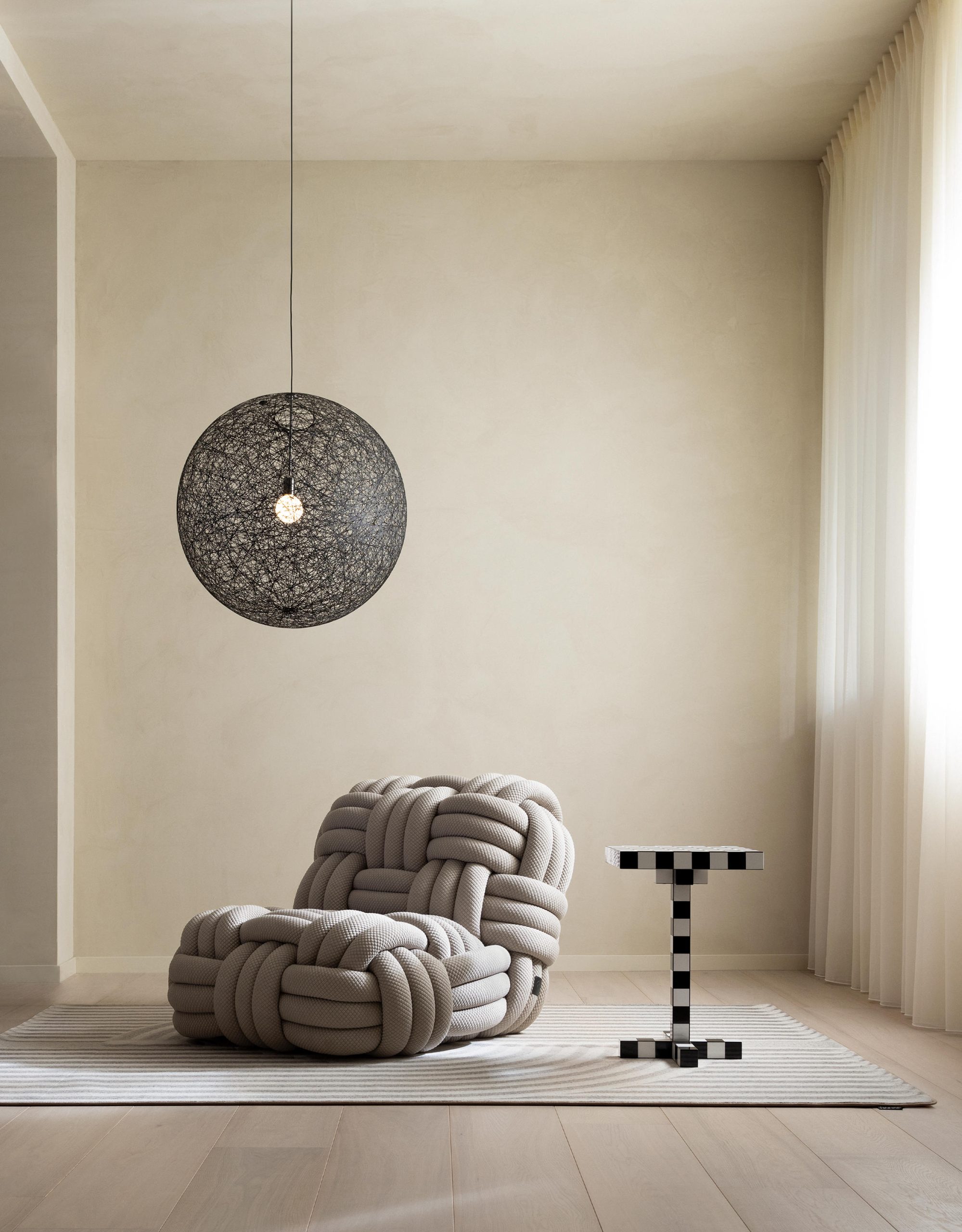 Knitty Lounge Chair by Nika Zupanc for Moooi