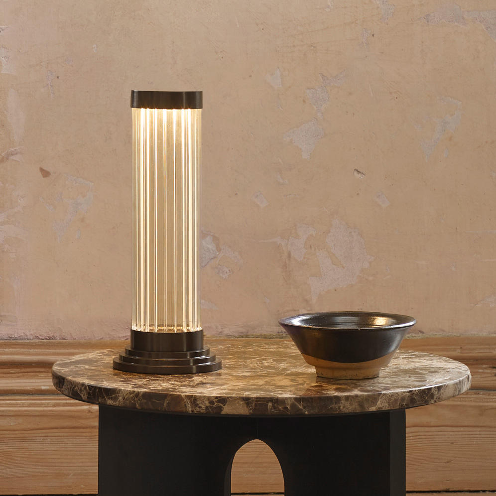 Portable Table Light by Will Earl for J. Adams & Co.