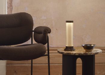 Portable Table Light by Will Earl for J. Adams & Co.