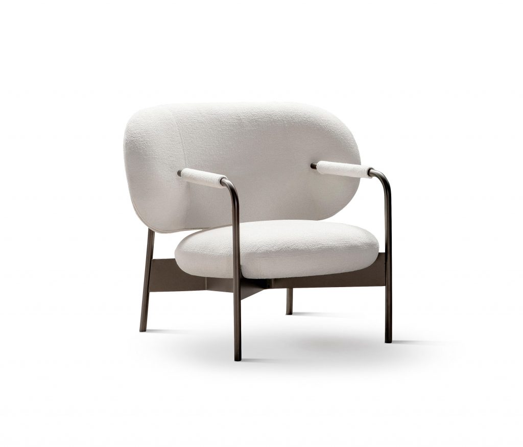 Cross Lounge Chair Armchairs by Alain Gilles for Bonaldo