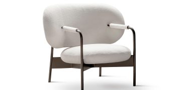 Cross Lounge Chair Armchairs by Alain Gilles for Bonaldo