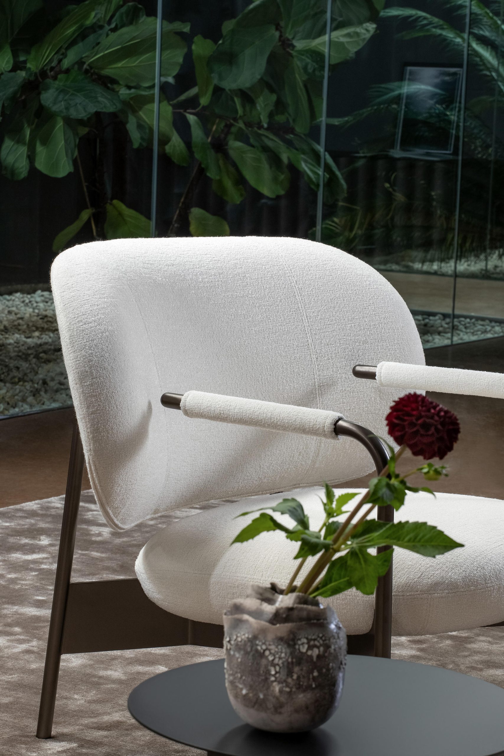 Cross Lounge Chair Armchairs by Alain Gilles for Bonaldo