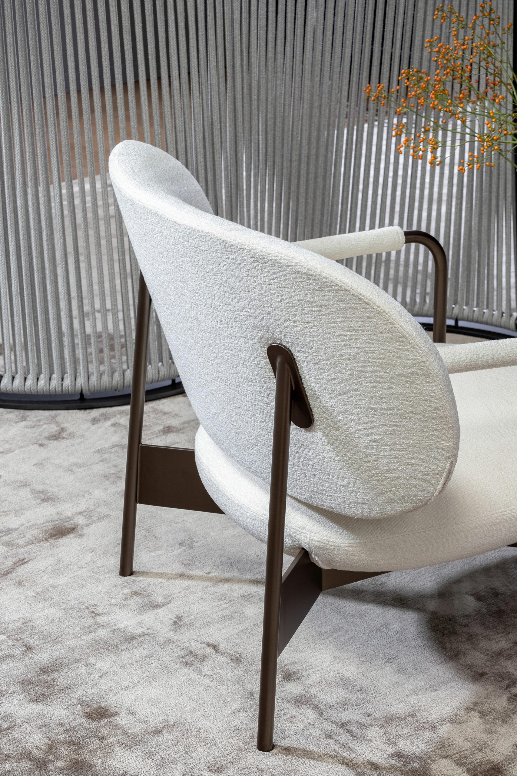 Cross Lounge Chair Armchairs by Alain Gilles for Bonaldo