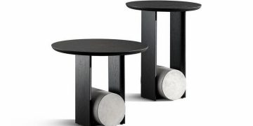 Element Side Tables by Alain Gilles from Bonaldo