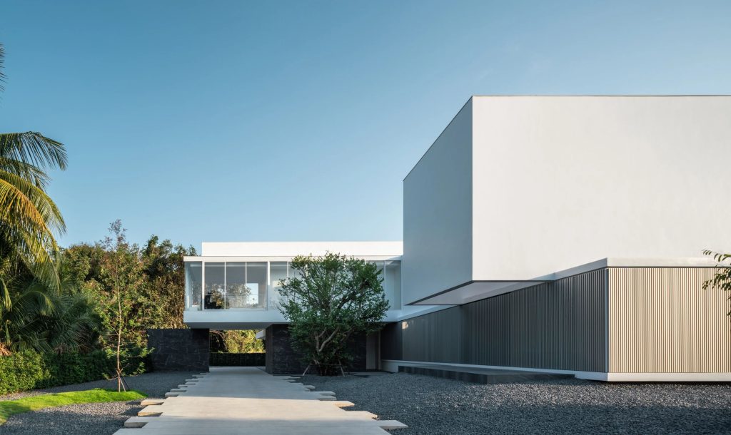 Dew House in Ubon Ratchathani, Thailand by Ayutt and Associates Design