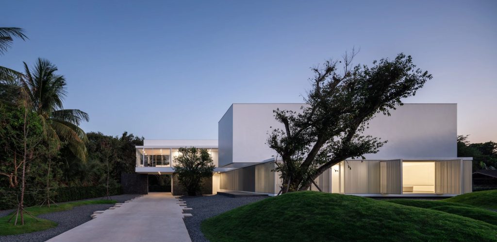 Dew House in Ubon Ratchathani, Thailand by Ayutt and Associates Design