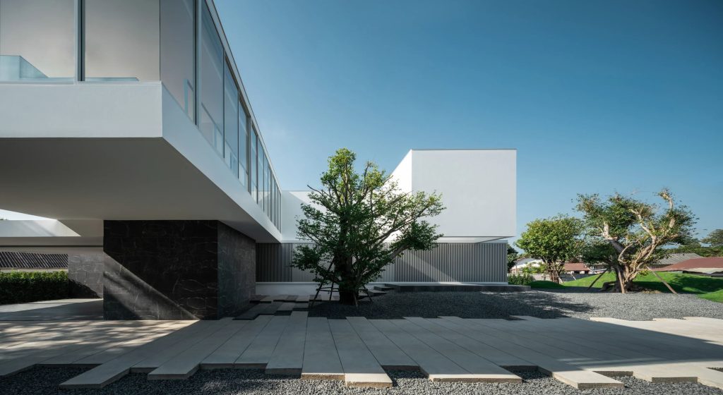 Dew House in Ubon Ratchathani, Thailand by Ayutt and Associates Design