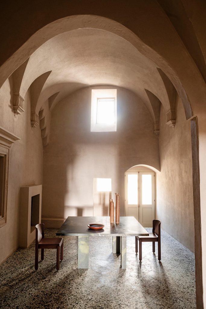 Clockwise Dining Table by Michael Anastassiades for Tacchini Italia