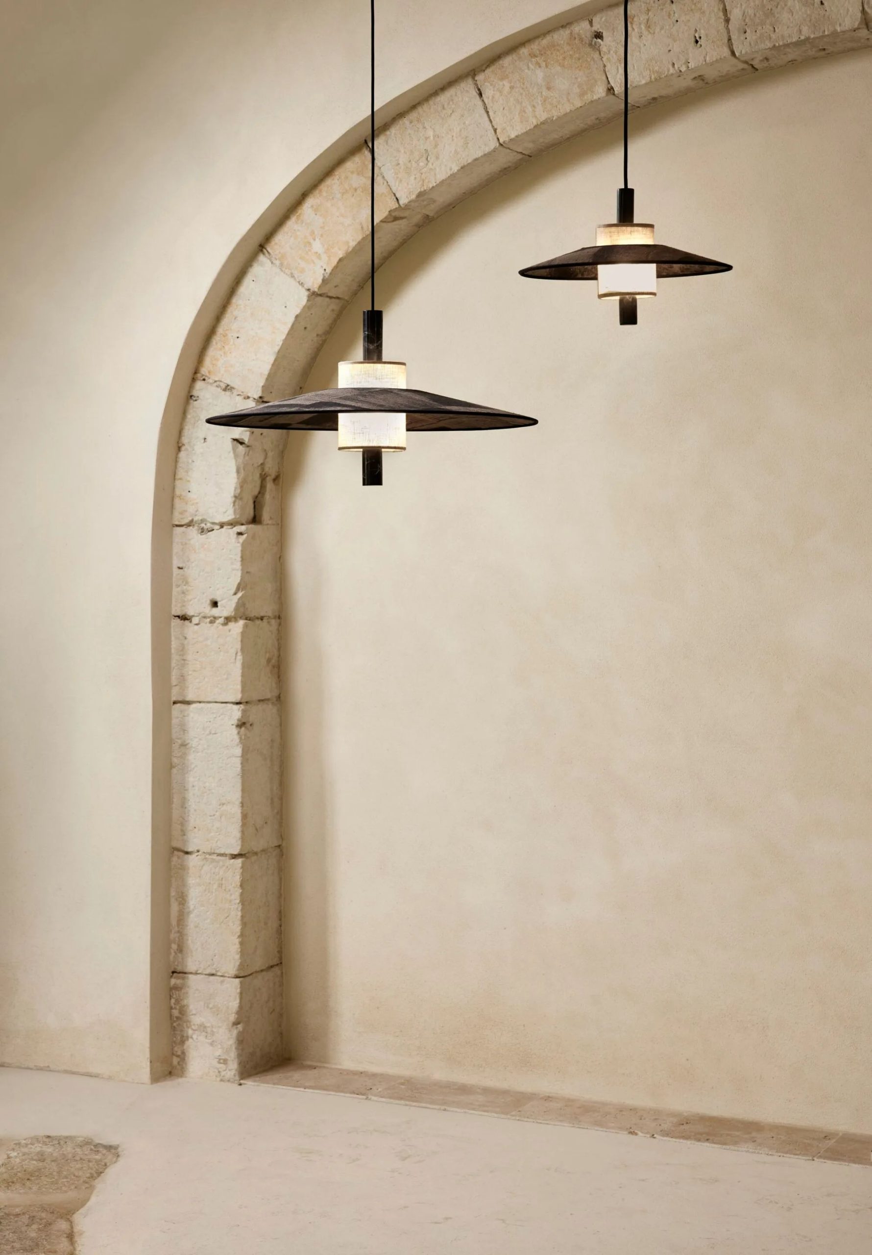 Thésée Pendant Lamp by David Fabbri for Forestier