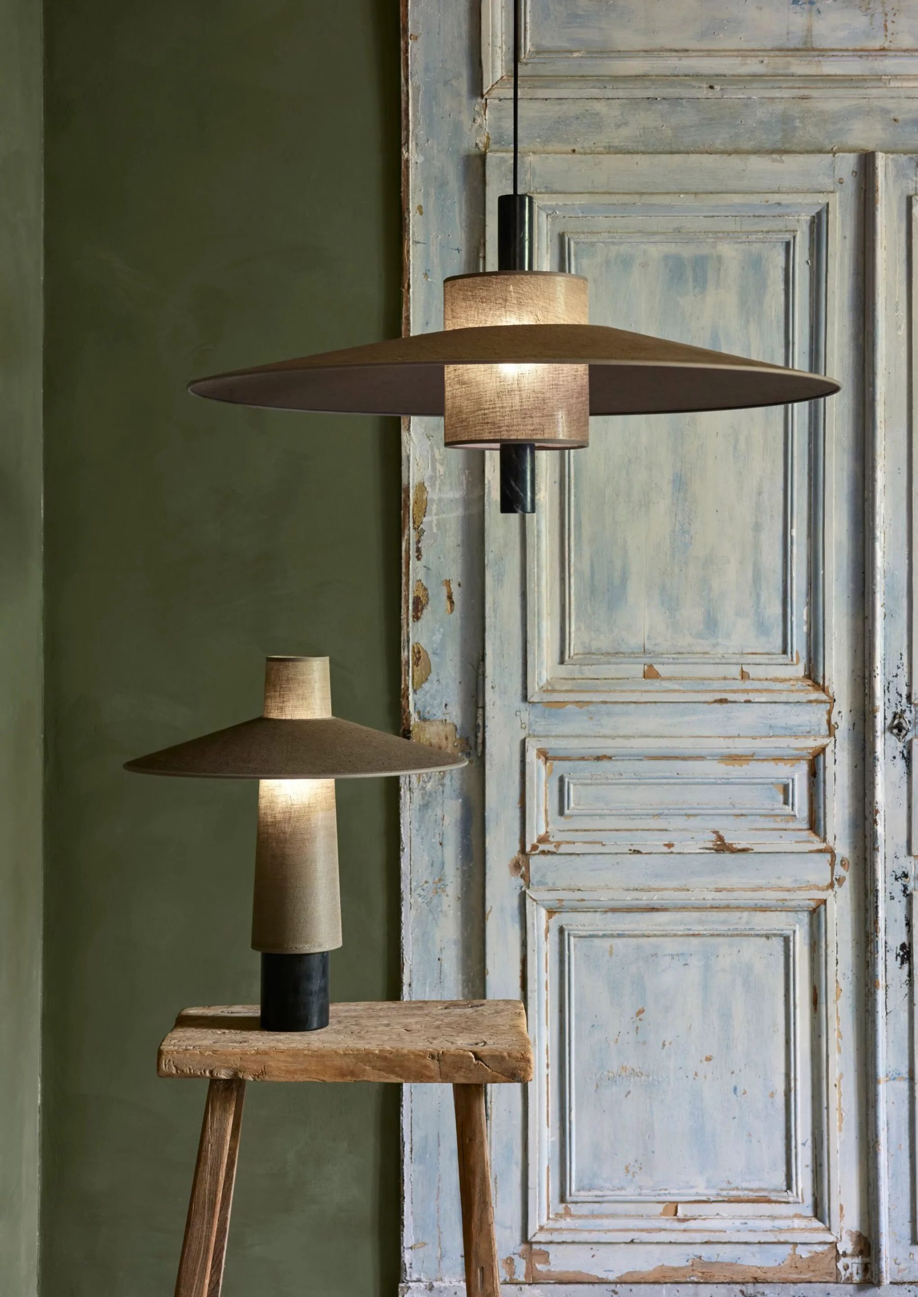 Thésée Pendant Lamp by David Fabbri for Forestier
