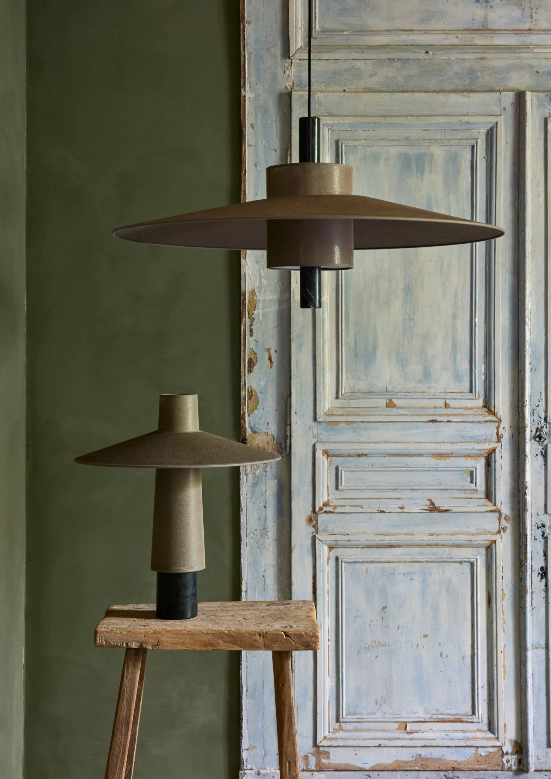 Thésée Pendant Lamp by David Fabbri for Forestier