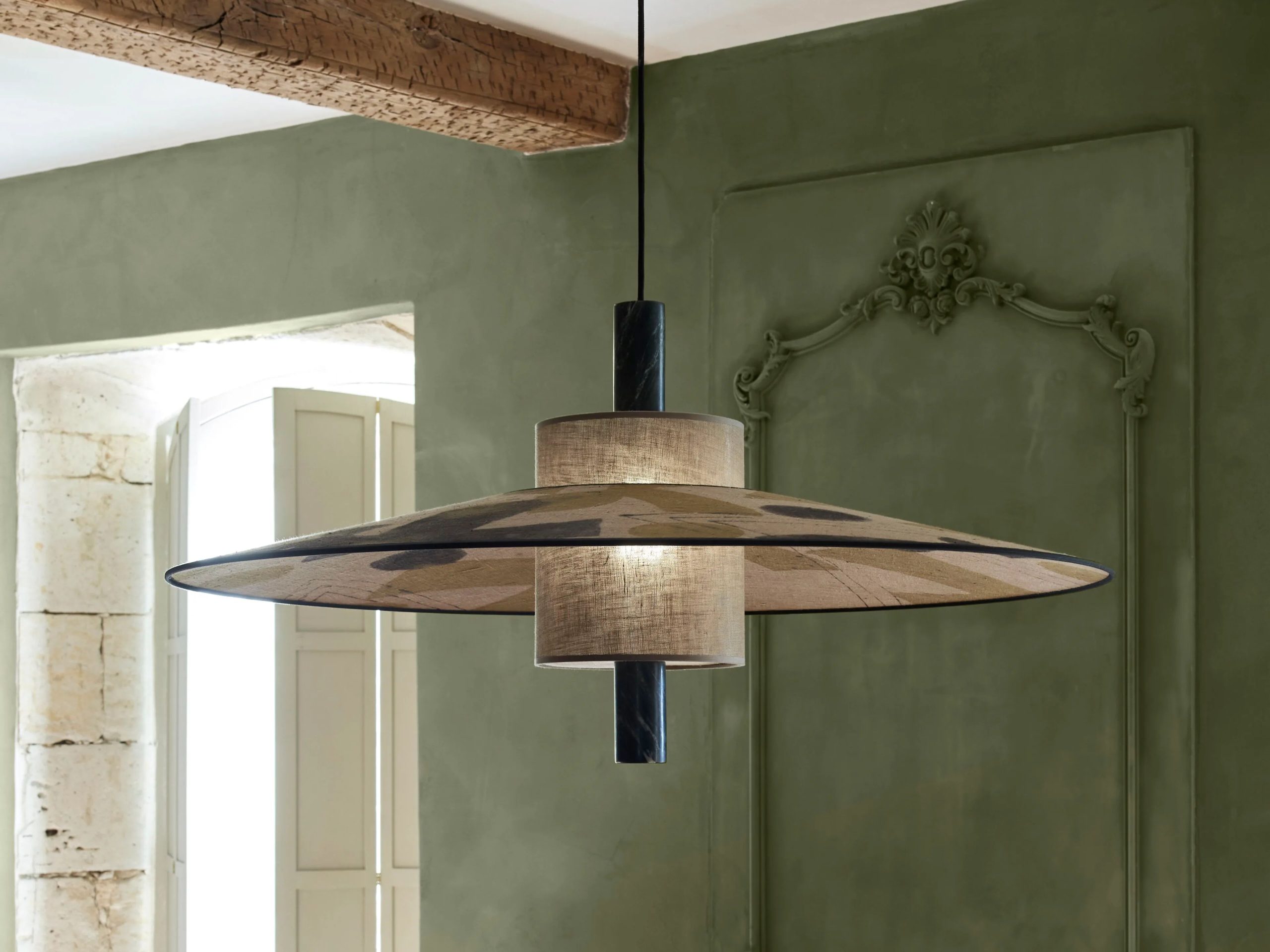 Thésée Pendant Lamp by David Fabbri for Forestier