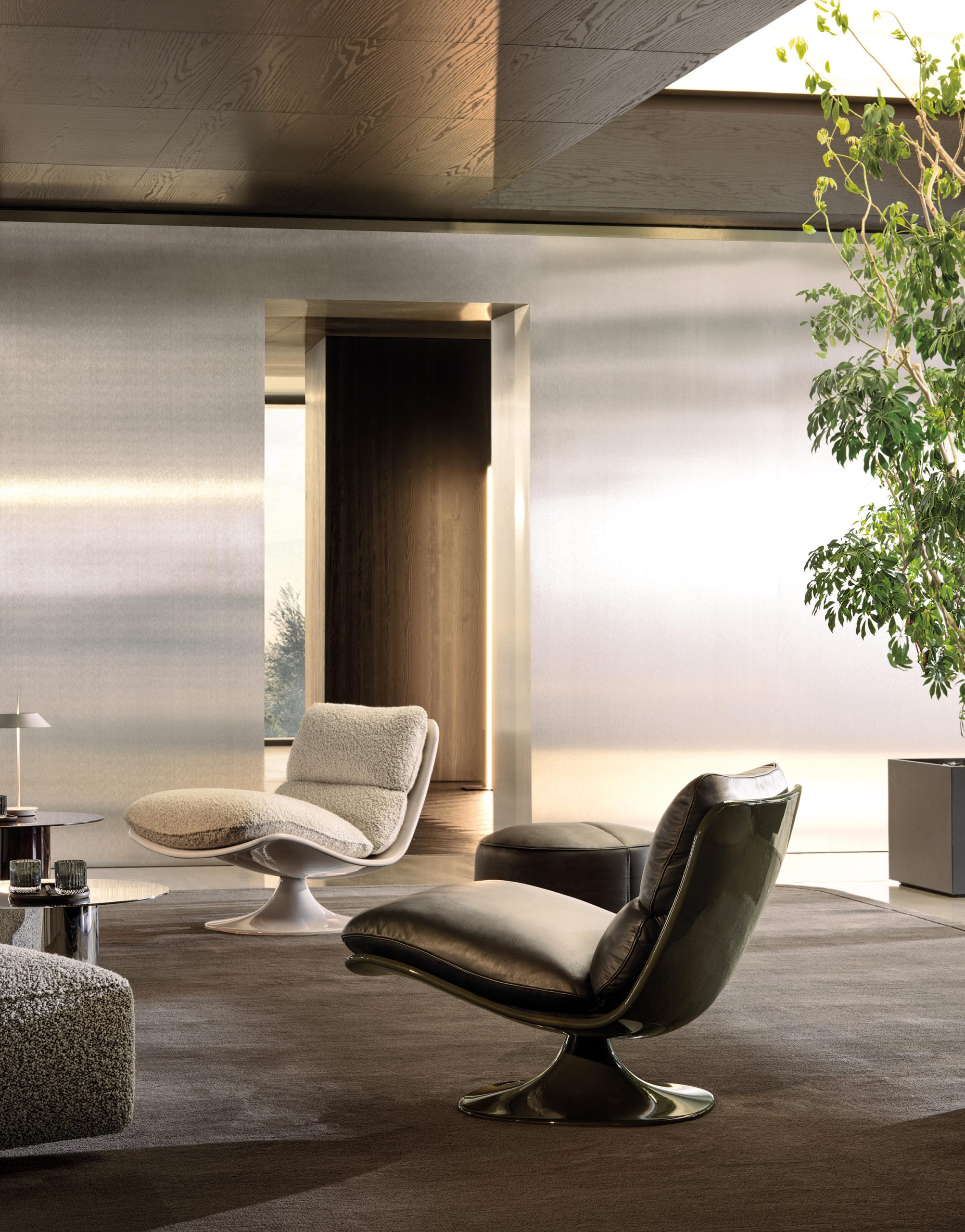 Pattie Armchair by Giampiero Tagliaferri for Minotti