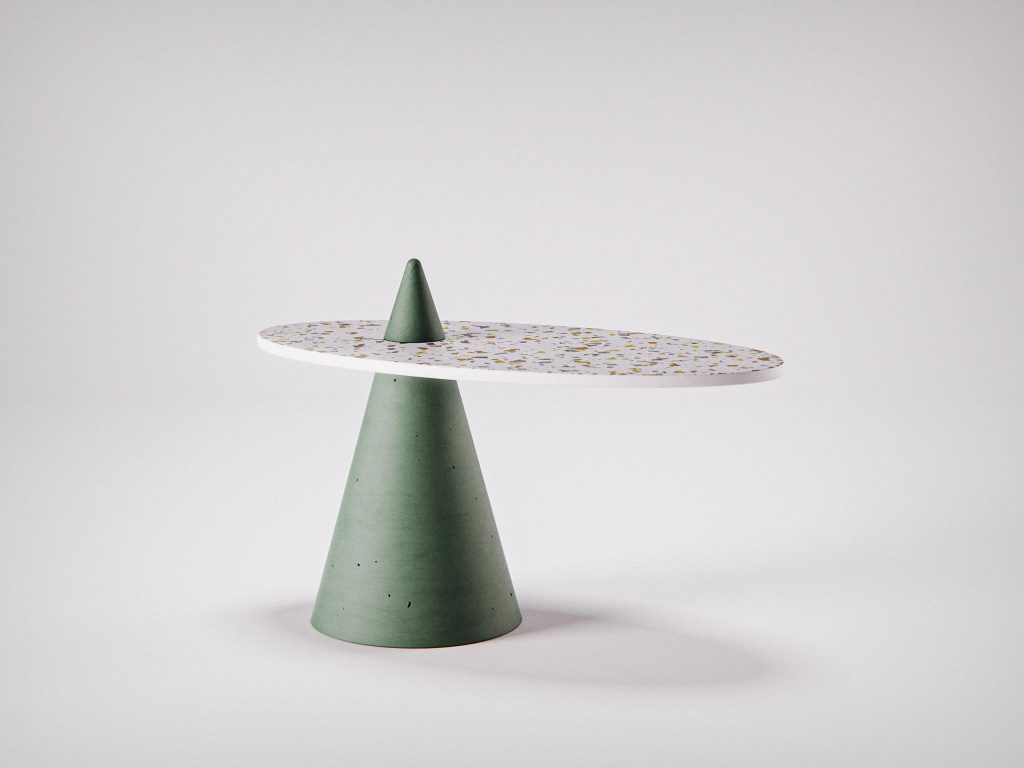Vetta Coffee Table by Studio Algoritmo for Forma & Cemento