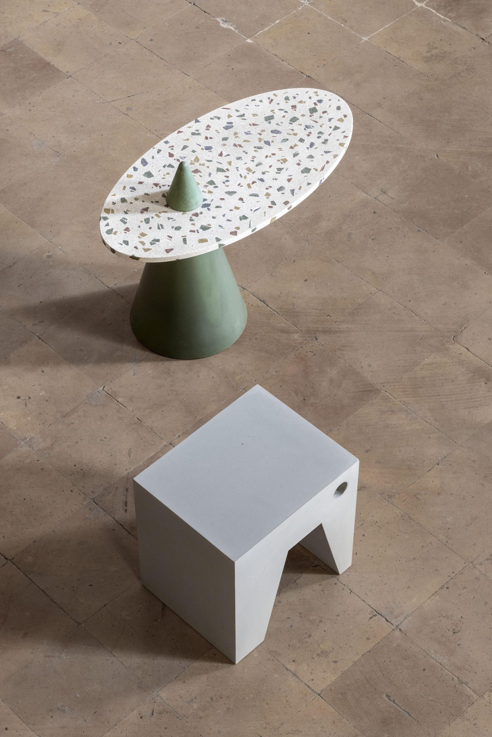 Vetta Coffee Table by Studio Algoritmo for Forma & Cemento