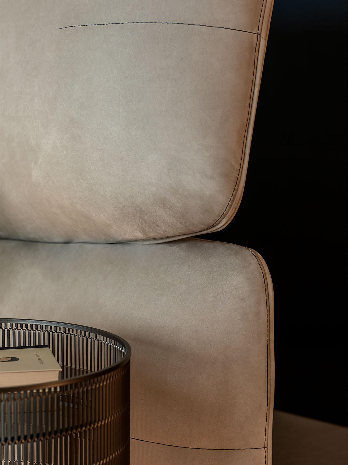 Yuna Bed by Carlo Colombo for Flou