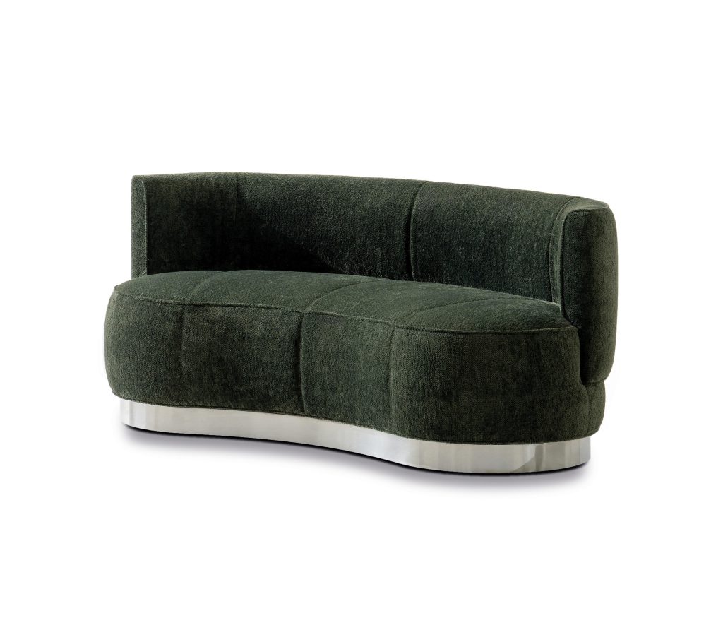 Yves Round Sofa by Hannes Peer for Minotti