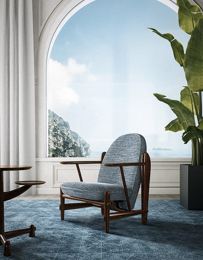 T-Bone Armchair by Jaime Hayon for Ceccotti Collezioni