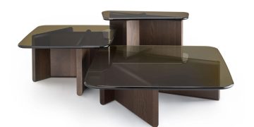 TYPE Coffee Tables by Patrick Norguet for Fiam Italia