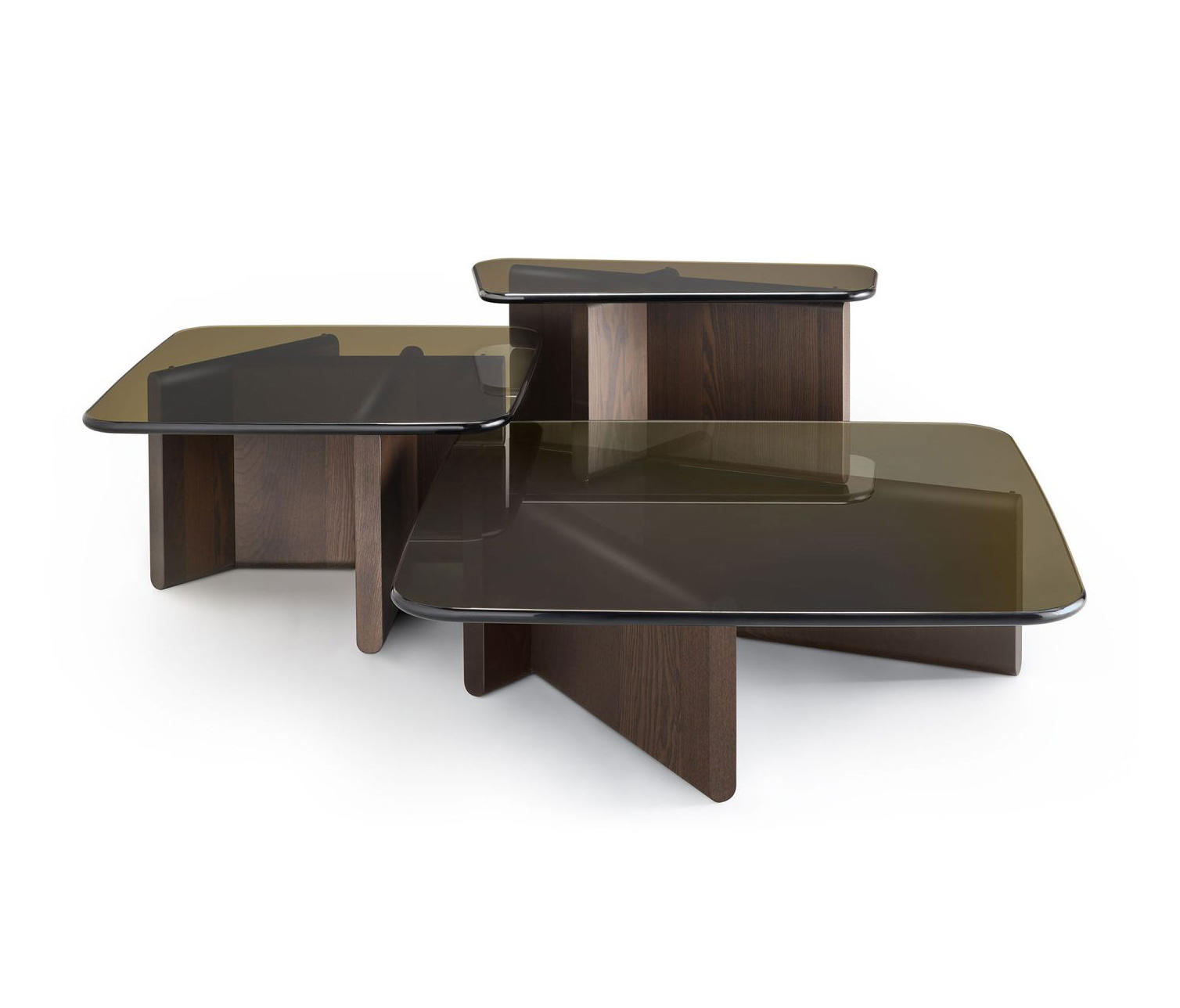 TYPE Coffee Tables by Patrick Norguet for Fiam Italia